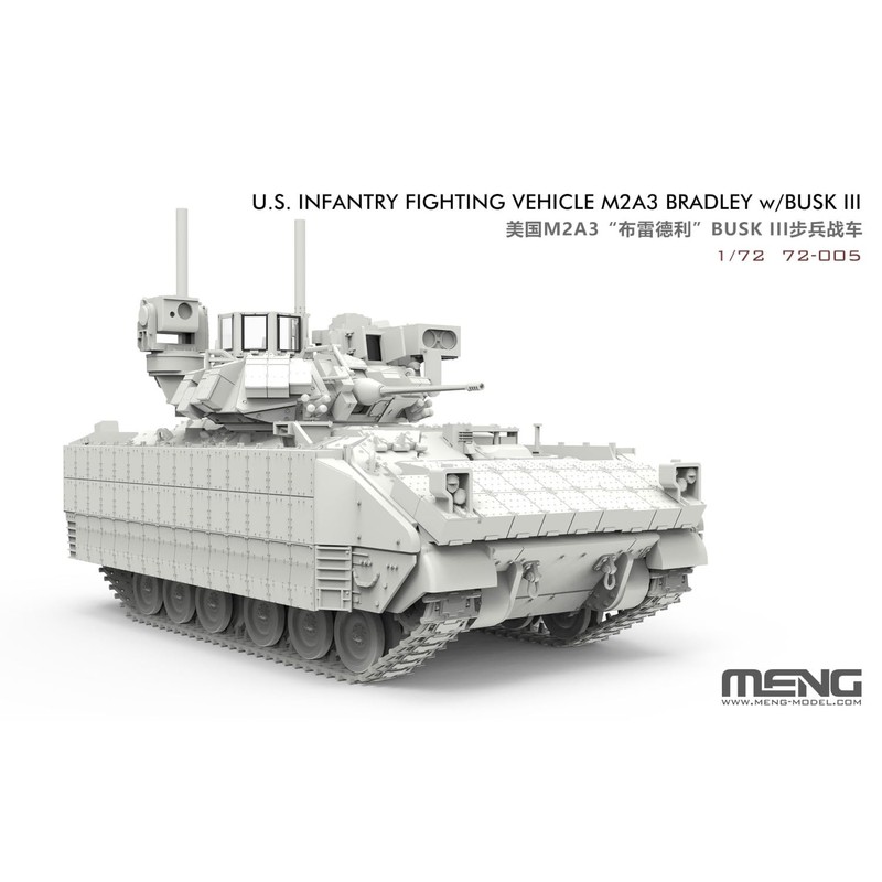 Mon Model 1/72 American M2A3 Bradley BUSK III Infantry Combat