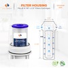 Aquaboon 20 Micron Pleated Sediment Filter Cartridge 10" x 2.5"