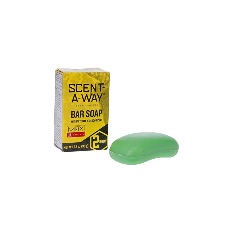 Hunters Specialties Scent-A-Way MAX Bar Body Soap - Hunting Odorless