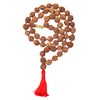 Rudraksha mala Beads necklace Rudraksh Japa 5 Mukhi ( 5