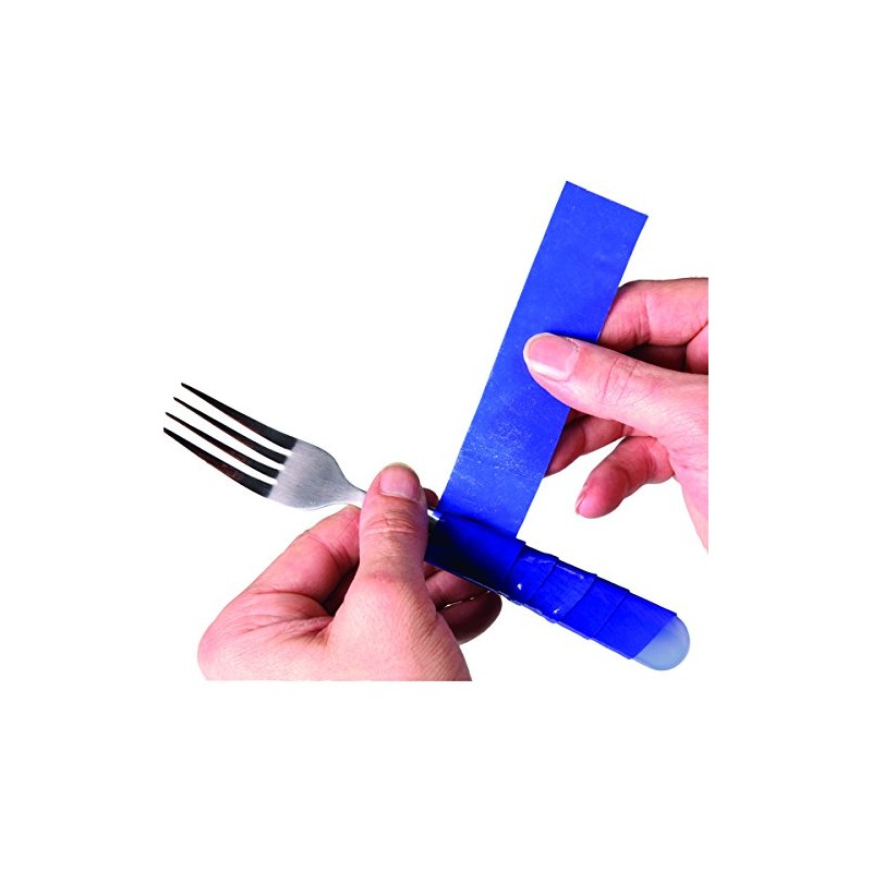 Dycem 50-1560B Non-Slip Self, Adhesive Strips, 16" x 1-1/8", Blue