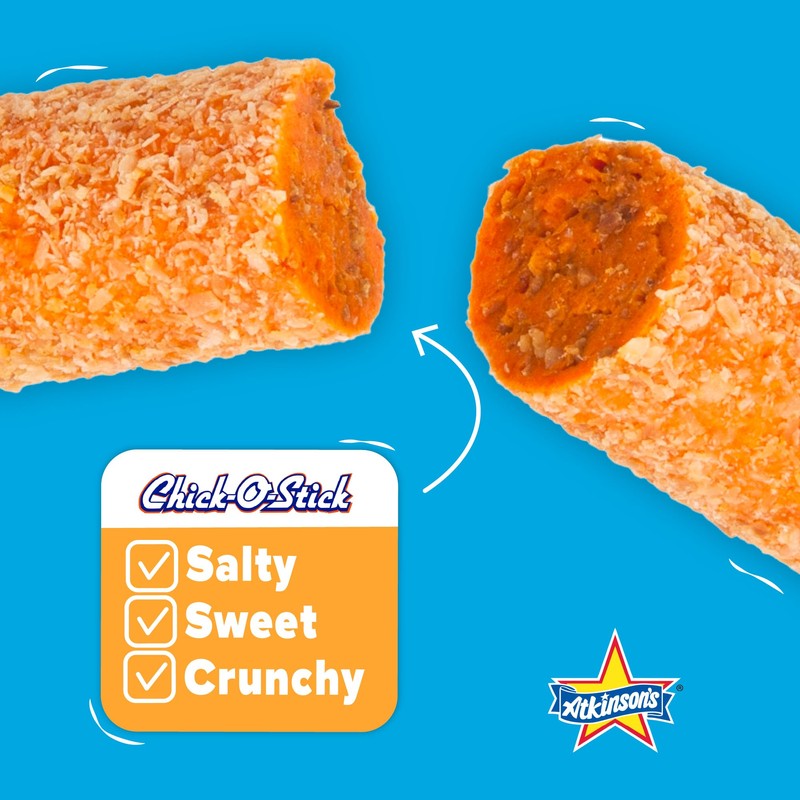 Chick o stick Mini Bite Size Coconut Butter Candy, Crunchy