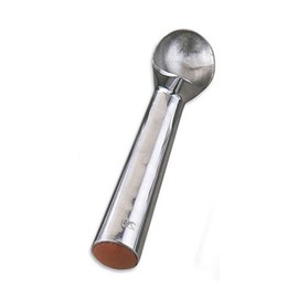 Browne Foodservice Aluminum One Piece Ice Cream Dipper, #20
