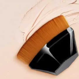 메이크업 브러시 파운데이션 바르기 초미세모 휴대용 화장 도구 베이스 커버 얼굴 Makeup Foundation Brush Fine Hair Portable Cosmetics Tool Base Cover Face