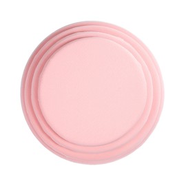 Round Seat Cushion Removable Washable High Elasticity High Density Memory Foam Soft Comfortable Chair Pad Pink 30x30x3cm/11.8x11.8x1.2in