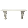 Deco 79 Wall Shelf, 32" L x 7" W x
