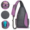 G4Free Unisex Shoulder Bags (Pack of 1), Light Purple, L,