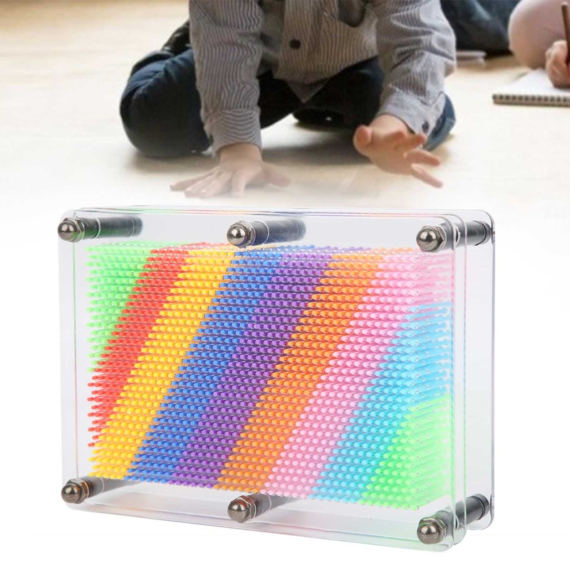 3D Clone Pin Art Toy Pin Sculpture Board for Children