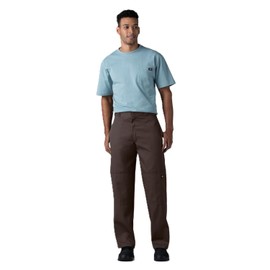 Dickies Loose Fit Double Knee Work Pants. Dark Brown, 40 30