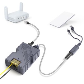 XLTTYWL Starlink Mini 12V Power Supply, 150W GigE Passive & ESD Protection 12v Mimi Starlinks Poe with Mini StarLink DC&RJ45 Adapter Splitter for Star Link Mimi Dishy