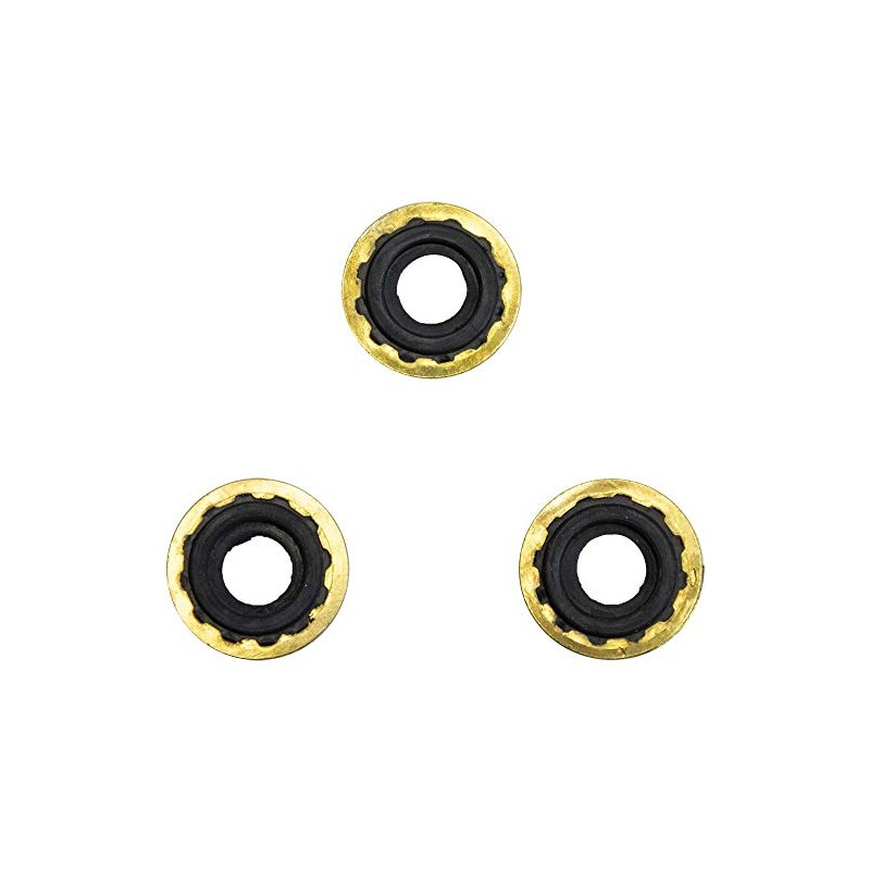 Oxygen Tank Regulator Brass Yoke Washer Seals - Pack of