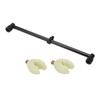 Carp Fishing Rod Support Buzz Bar with Luminous Head Aluminum