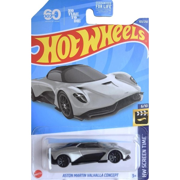 Hot Wheels Aston Martin Valhalla Concept 103/250 Screen Time 6/10