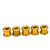 VGEBY Chain Wheel Bolt 5 Pieces 7 mm Ultralight Bicycle