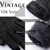 Ottsas Winter Gloves for Women, Touch Screen Cold Weather Thermal