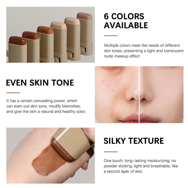 Tinted Moisturizer Stick - Beauty Balm Serum Boosted Skin Tint