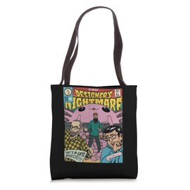 Designer's Nightmare Axolotl A-Lotl Exotic Pet Comic Art Tote Bag