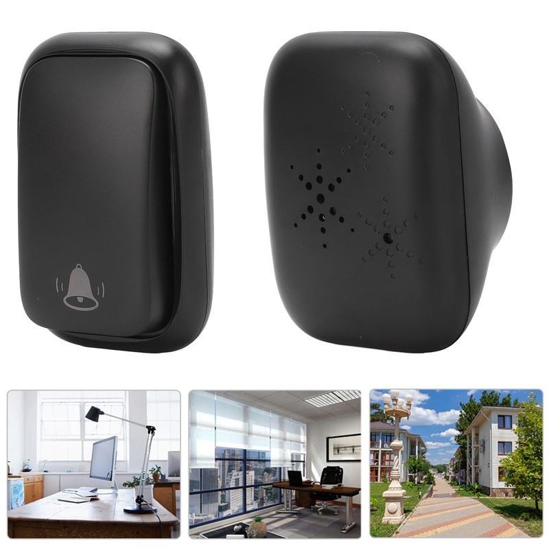 Wireless Music Doorbell Battery Free Self Generating Long Control Distance