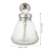 150ml Nail Art Pump Dispenser Transparent Liquid Container Pressing Bottle