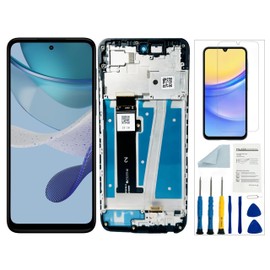 Qinqiyue for Motorola G 5g 2023 Screen Replacement for Moto G 5g 2023 LCD Screen Replacement with Frame for G 5g 2023 XT2313 XT2313-6 XT2313-3 XT2313-4 6.5 Display Touch Screen Assembly Repair Parts