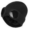Belsen Unisex Goggle Knitted Beanie Hat Windproof Warm Winter Skull