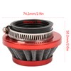 Carburetor Air Filter Adapter Red Replacement for 23cc 33cc 43cc