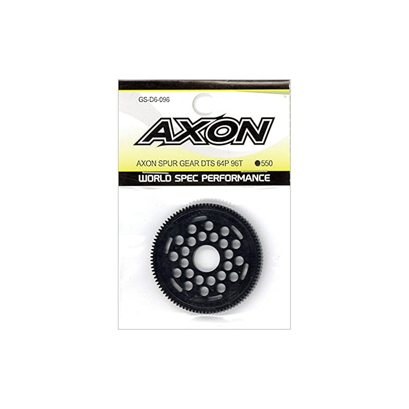 Axon DTS Spur Gear 64P 96T GS – D6 – 096 
