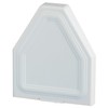 Eurocell CRS-8201 Conservatory Roof Glazing Bar End Cap - White