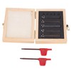 Aswalling 1/4 inch Mini Indexable Carbide Lathe Turning Tool Holder