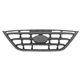 FITRITE AUTO PARTS New Front Grille For 2004-2006 Hyundai Elantra, Made Of Plastic, For Sedan Models, All Black HY1200139 863602D600