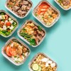 Caterpack Foil Trays With Lids, Small, Disposable Food Containers, 12.5cm