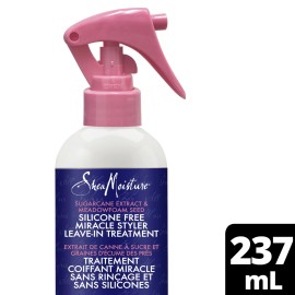 SheaMoisture Miracle Styler Leave In Conditioner 8oz Sugarcane Meadowfoam