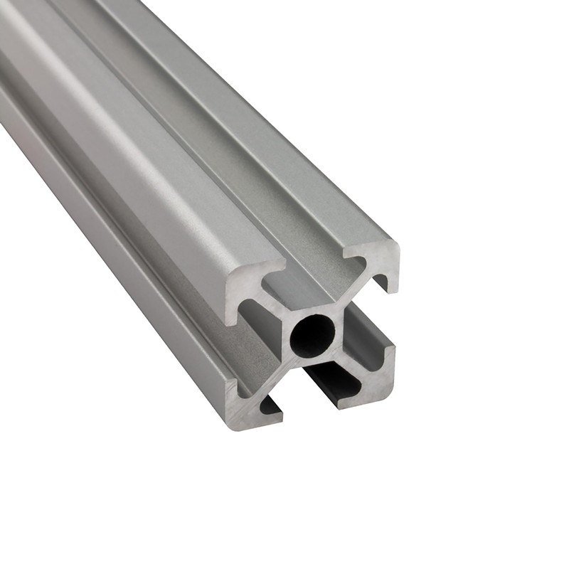 Aluminium Profile 20 x 20 mm Groove 6 Aluminium System