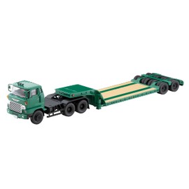 Tomica Limited Vintage Neo 1/64 LV-N173b Hino HH341 Heavy Equipment Transport Trailer, Green, Finished Product