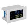 Digital Display Voltmeter Accurate White Black Measuring Current Machine EquipmentDouble