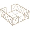 Boston International Cocktail Napkin Caddy, Arch Design in Antique White