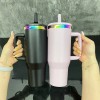 Us 40 OZ Colorful Rainbow Plated Food Grade Thermal Flask