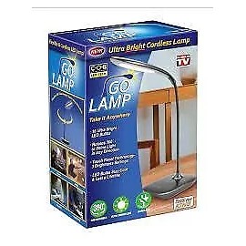 Spark Innovators Cordless King Go Lamp As Seen on TV (Black 2 Pack)