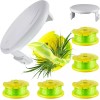 For RYOBI 6Pack For Ryobi Twisted Trimmer Line Spool For
