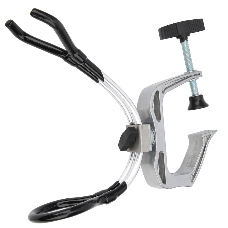 Aluminum Alloy 360 Degree Adjustable Boat Rods Holder Fishing Pole