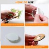 Aertiavty 72 Pcs Fridge Magnets Making Kit, 1.2 Inch Glass
