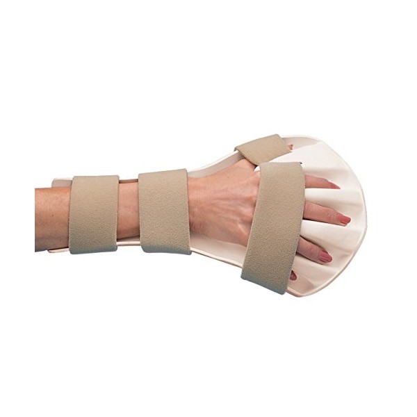 Cedarburg-74375 Rolyan Splinting Material, Anti-Spasticity Ball Splint for Hand, Straps Included, Right, Small