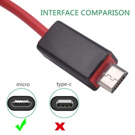 Saipomor Arctis9 Replacement Charging Cable Charger Cord Compatible with SteelSeries ARCTIS 9X Arctis 9 Arctis 7P Arctis 7X Arctis 7 Arctis 3 Arctis 1 Arctis Pro Wireless Gaming Headsets (Red)