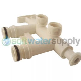 Kenmore, Whirlpool,Morton, EcoWater, NorthStar Etc WS15X10012 - Water Softener Bypass Valve WITH THREADS