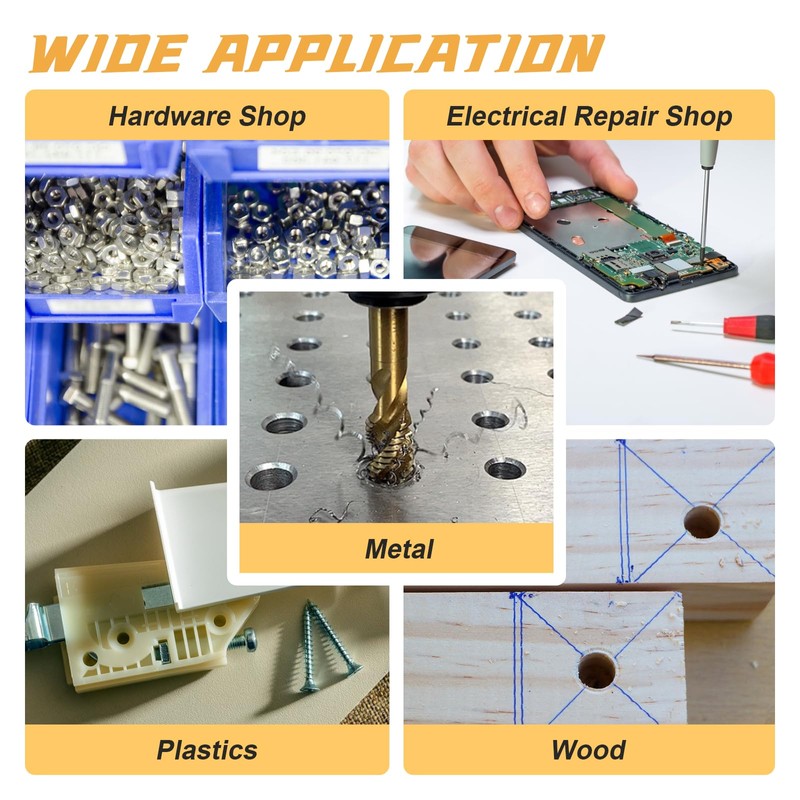 M3-M6 Electric Tapping Machine Vertical Tapping Tool with Bench Vice