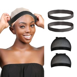 STUDIO LIMITED Flexible Silicone Non Slip Wig Band for Wigs, Sports & Yoga, Unisex, Black - 1 Count (Pack of 1)