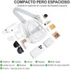 Bolso Transparente TPU Bandolera para Estadios, Blanco