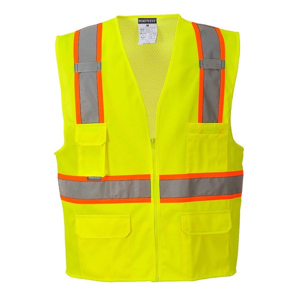 Portwest Jackson Hi-Vis Executive Vest Visibility Reflective Safety Security Work