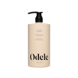 Odele Acondicionador Voluminizador Sin Sulfatos Que Aporta Hidratación, Brillo Y Volumen Para Cabello Liso U Ondulado, 32 Onzas Líquidas