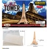 Puzzled 3D Puzzle Eiffel Tower Wood Craft Construction Model Kit,Fun